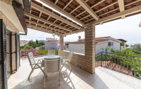 Amazing apartment in Zecevo Rogoznicko with WiFi and 2 Bedrooms